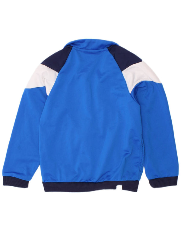 Jaqueta Puma Boys Graphic Tracksuit Top 3-4 anos Azul Colorblock Poliéster