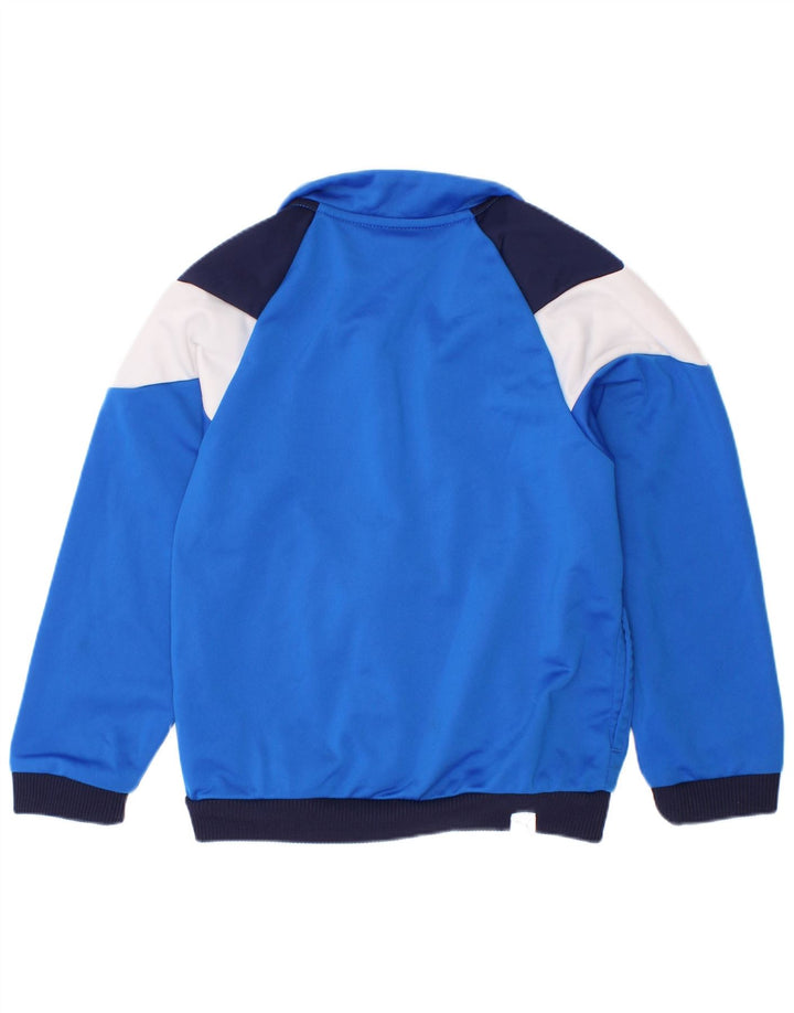 Jaqueta Puma Boys Graphic Tracksuit Top 3-4 anos Azul Colorblock Poliéster