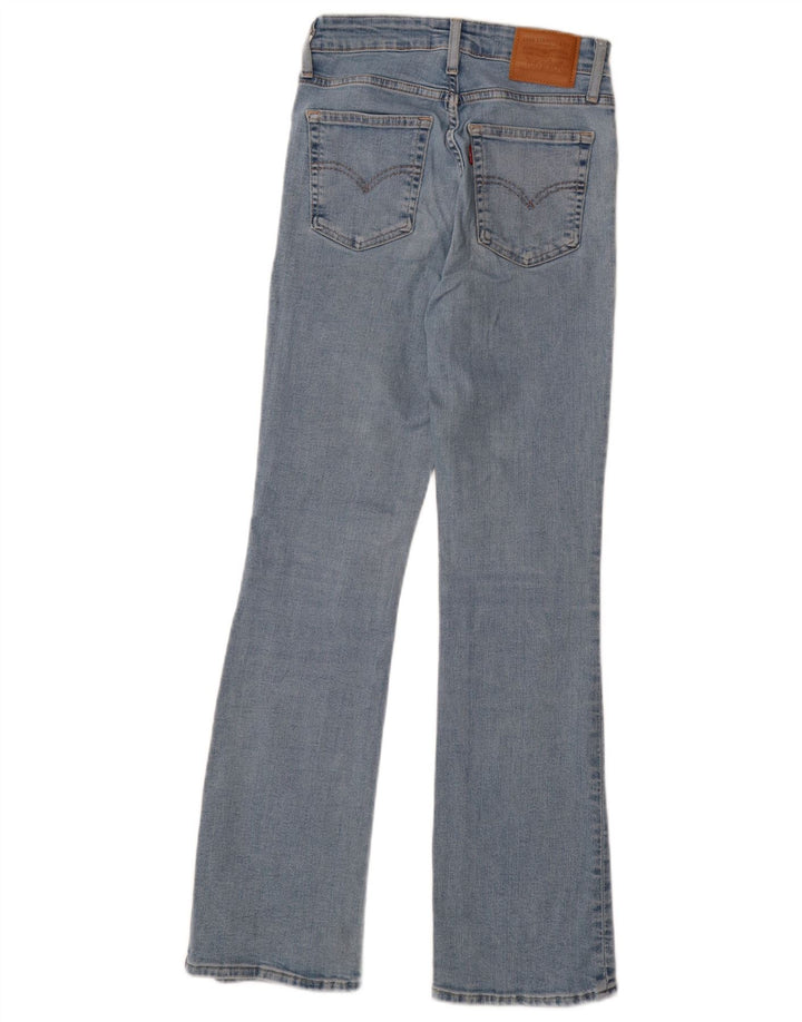 Calça jeans feminina Levi's 725 High Rise Bootcut W25 L30 azul algodão