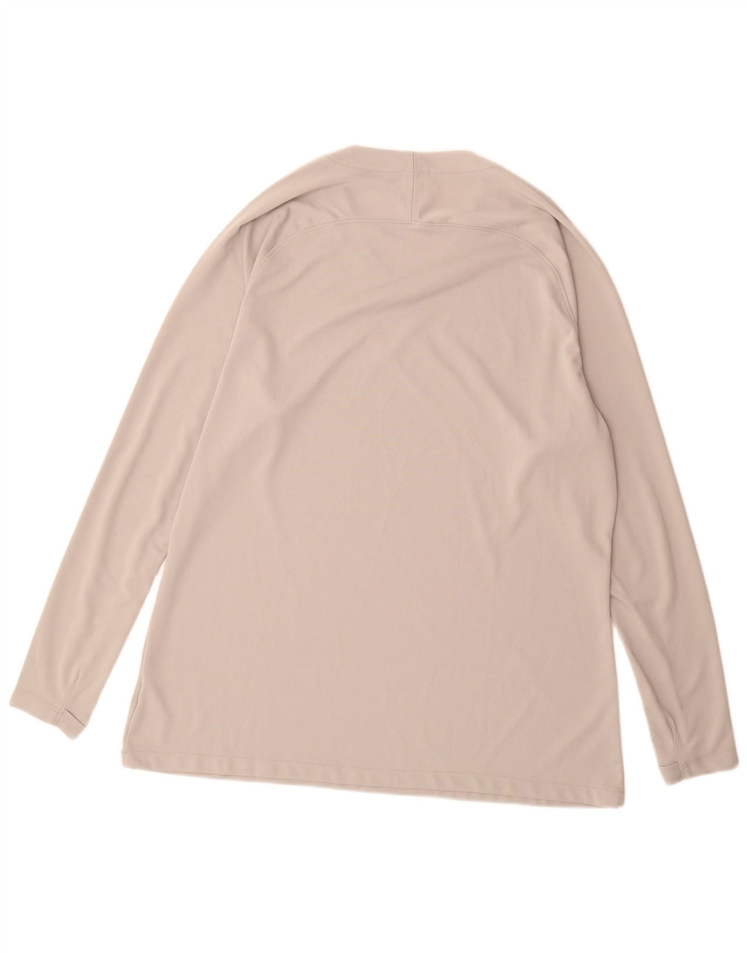 Top Nike Masculino Dri Fit Slim Fit Manga Longa 2XL Cinza Poliéster