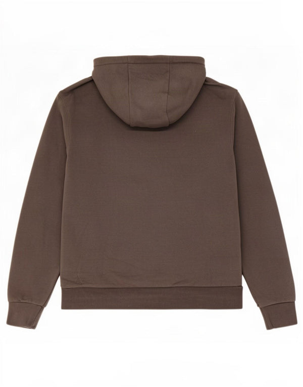 Nike Mens Hoodie Jumper Médio Algodão Cinza