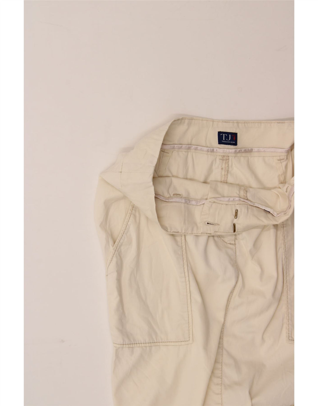 TRUSSARDI Womens Straight Skirt W34 Large Beige Vintage Trussardi and Second-Hand Trussardi from Messina Hembry 