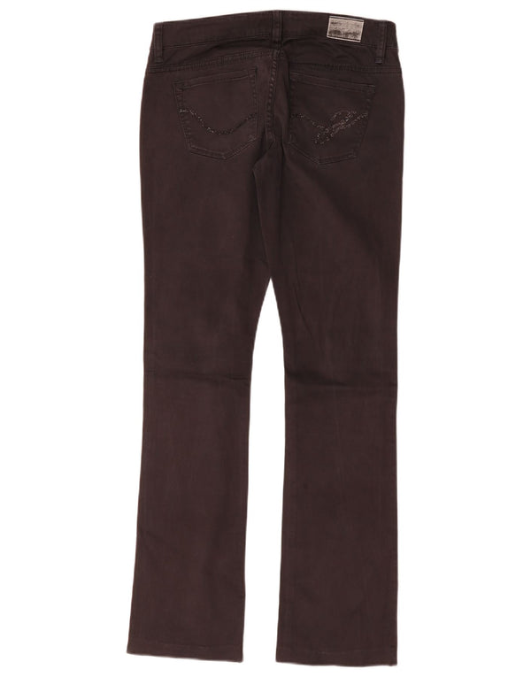 Calça jeans feminina Starlet Bootcut GUESS W28 L30 algodão preto