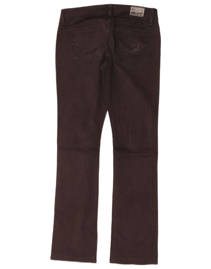 Calça jeans feminina Starlet Bootcut GUESS W28 L30 algodão preto