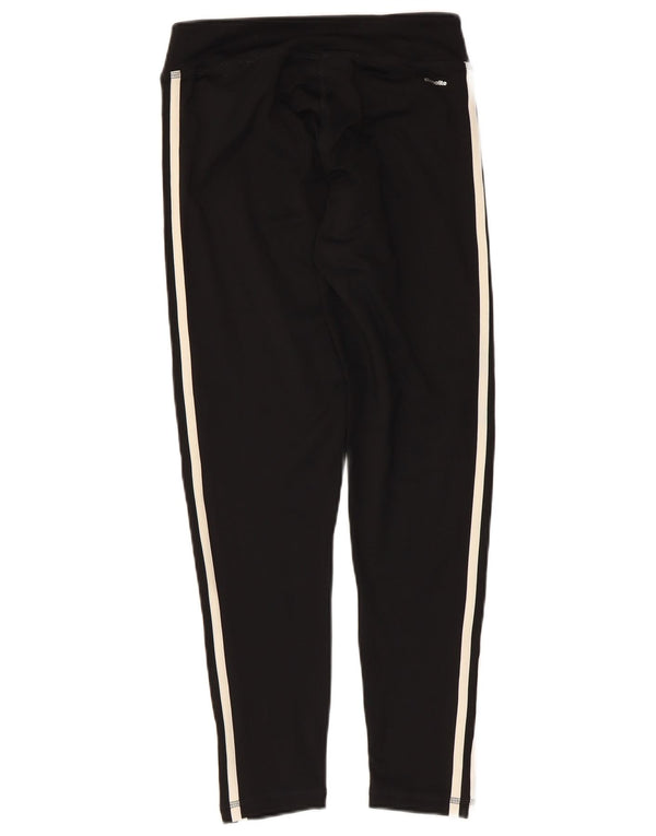 Adidas Womens Climalite Leggings UK 8/10 Pequeno Poliéster Preto