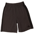 Shorts esportivos masculinos Adidas 14-15 anos grande cinza poliéster
