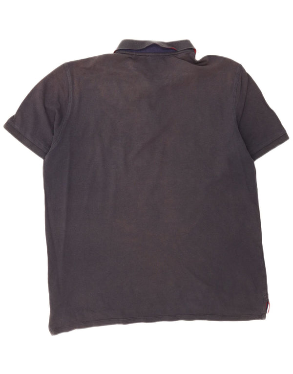 US Polo Assn. Camisa masculina 2XL algodão azul marinho