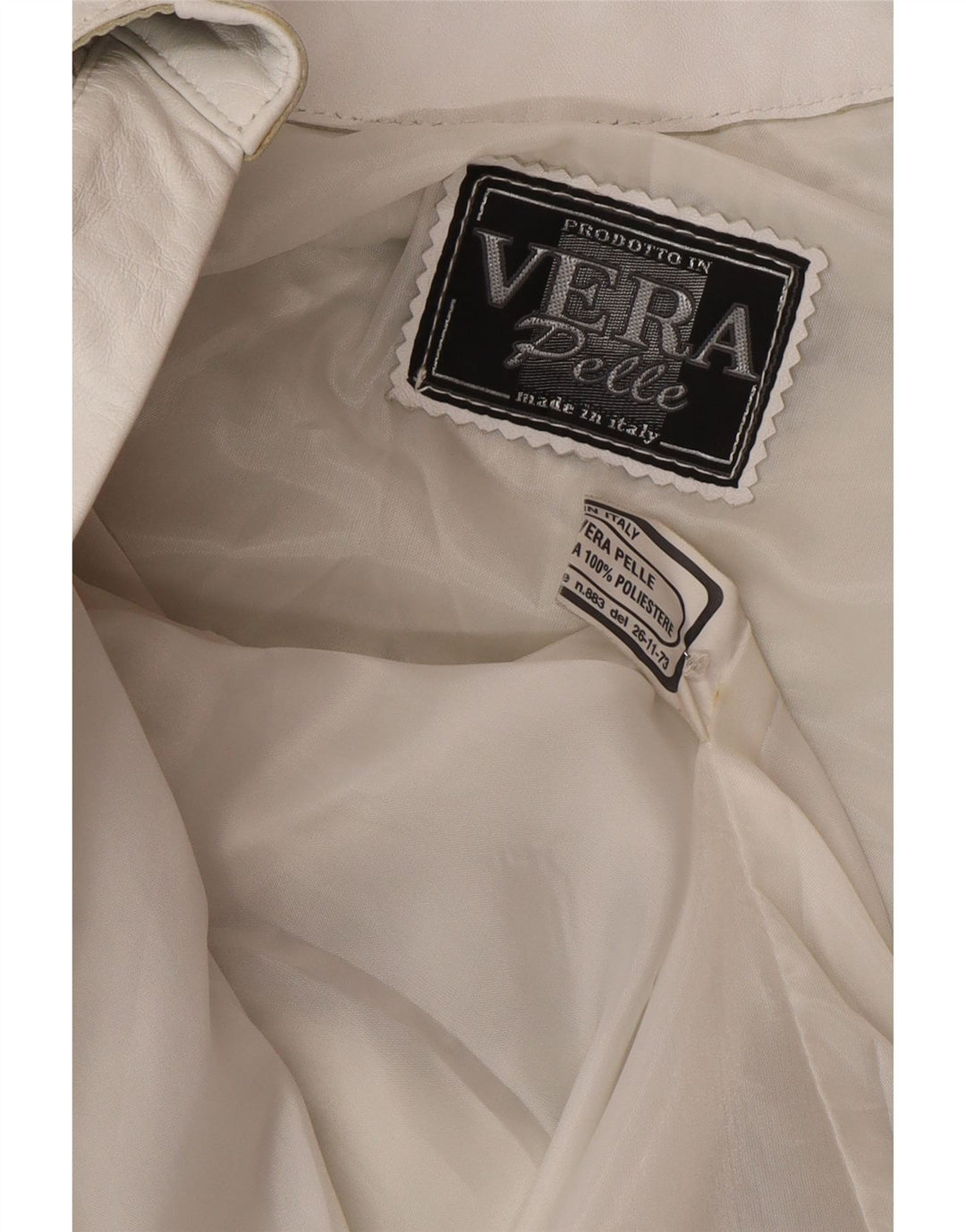 Jaqueta de couro bomber vintage feminina Reino Unido 16 couro cinza grande