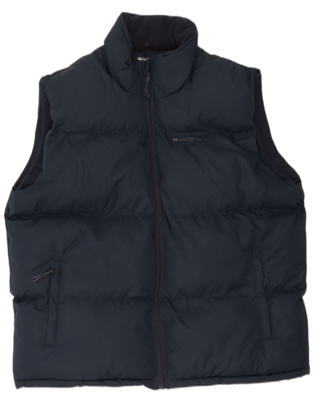 Mountain Warehouse Mens acolchoado Gilet UK 42 XL poliéster azul marinho