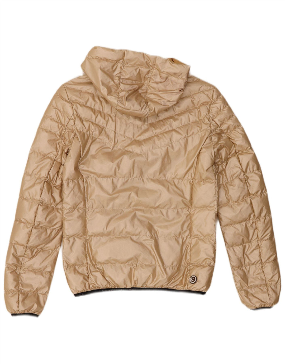 Jaqueta acolchoada com capuz feminina Colmar IT 40 XS Gold Nylon