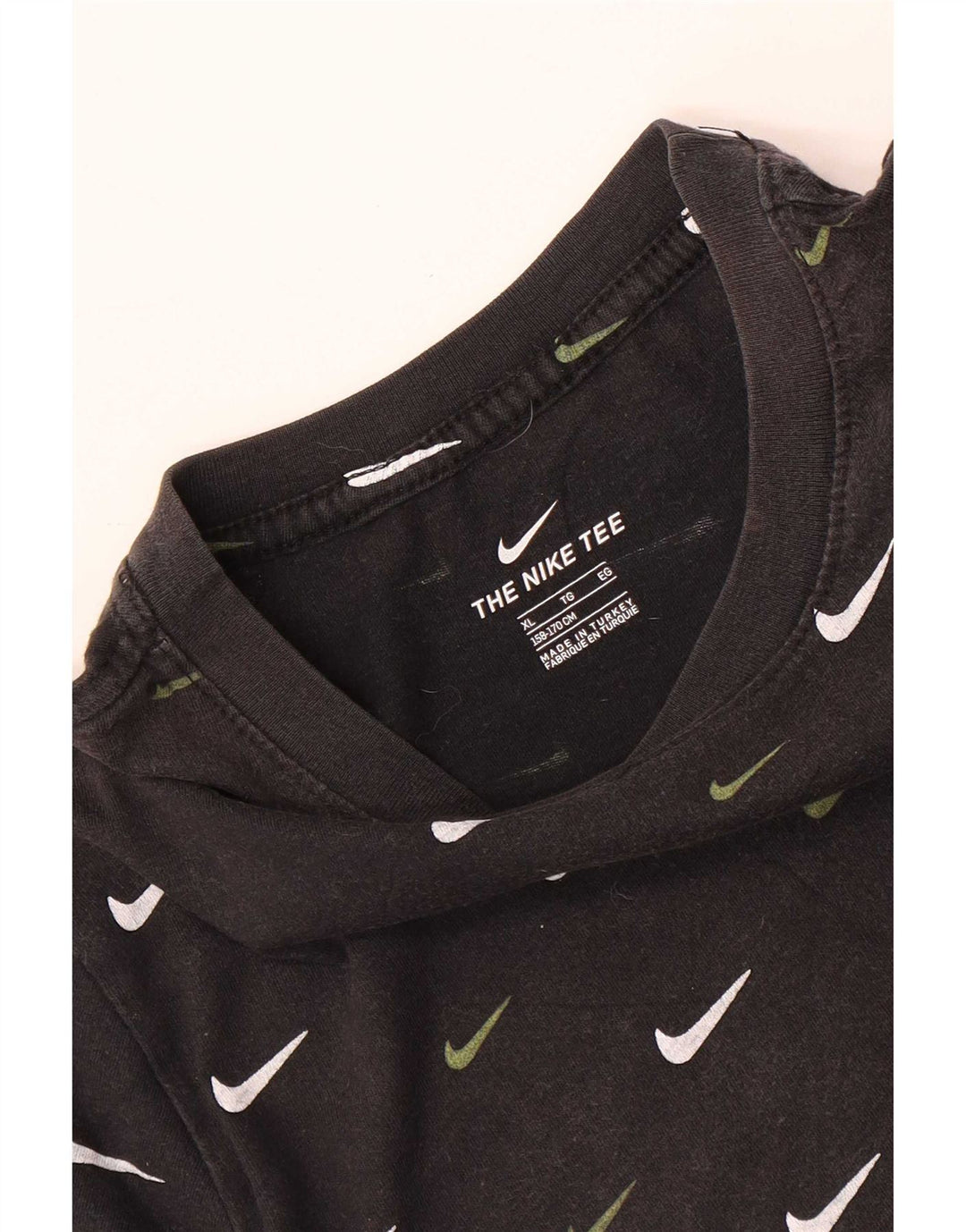 Camiseta Nike Meninos Graphic Top 13-14 Anos XL Preto