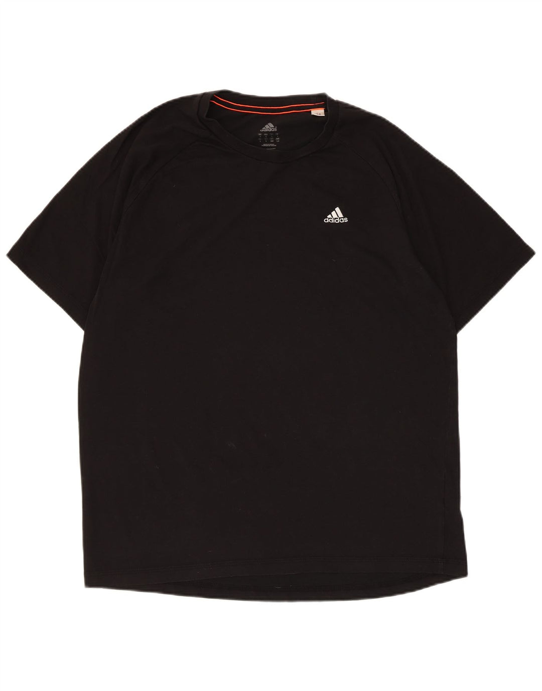 Camiseta masculina Adidas grande algodão preto