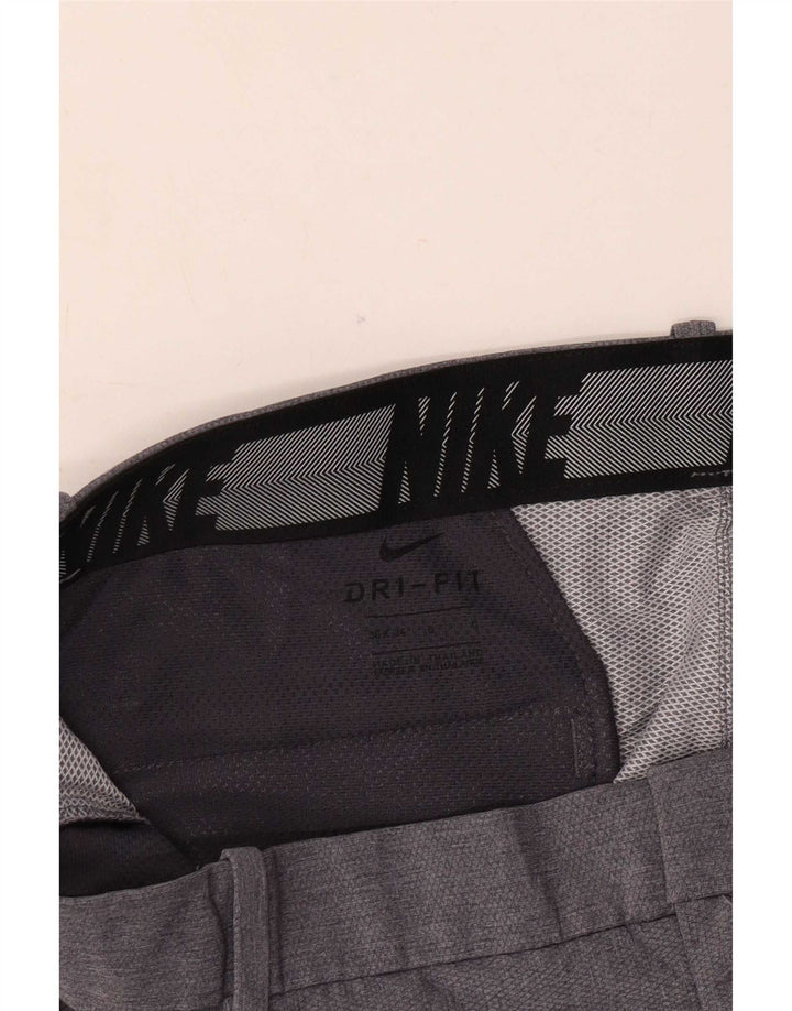 Calça Nike Masculina Dri Fit Straight Chino W36 L34 Cinza Poliéster