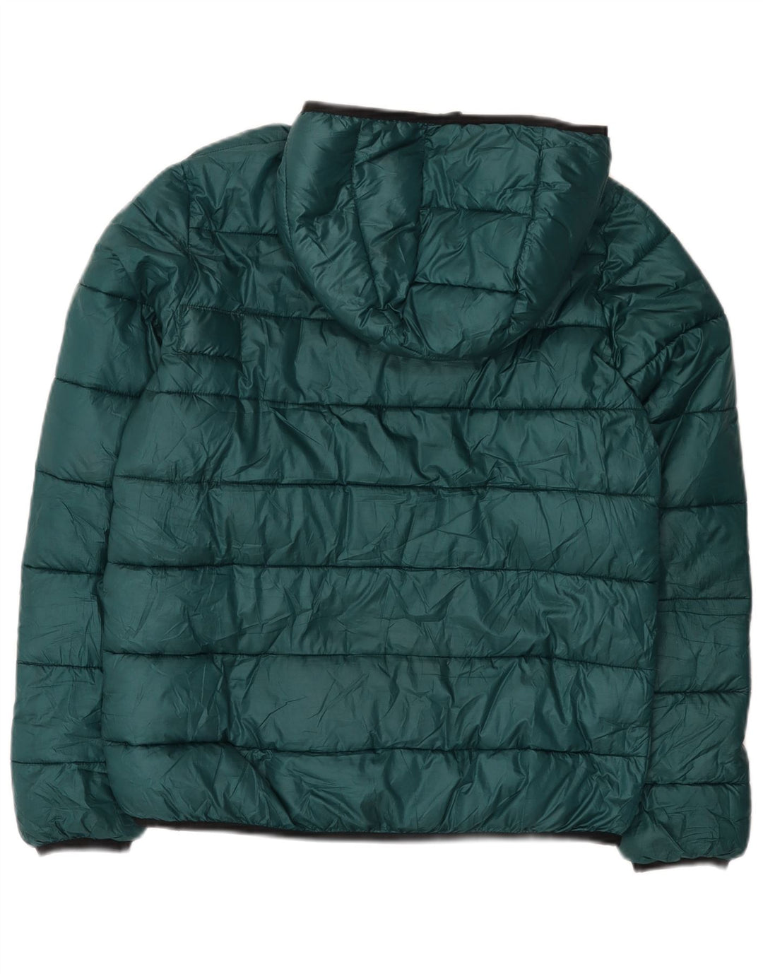 Jaqueta acolchoada com capuz para meninos Champion 15-16 anos 2XL poliéster verde