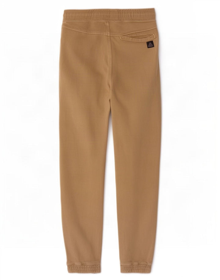 Calça de treino masculina Zara joggers pequena bege