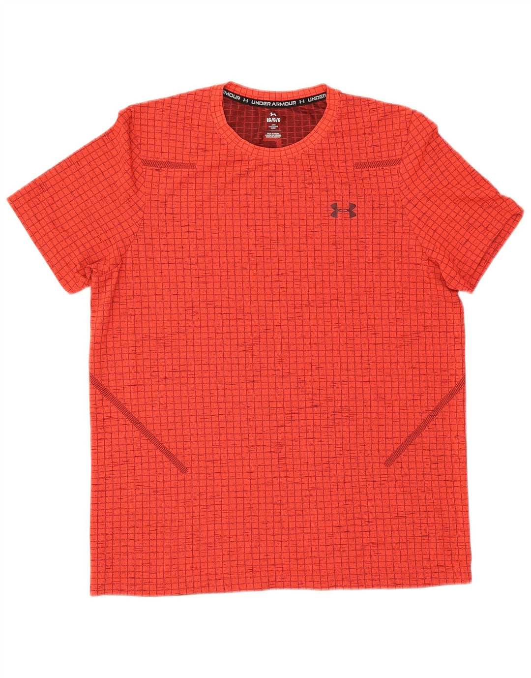 Camiseta gráfica masculina Under Armour grande nylon vermelho