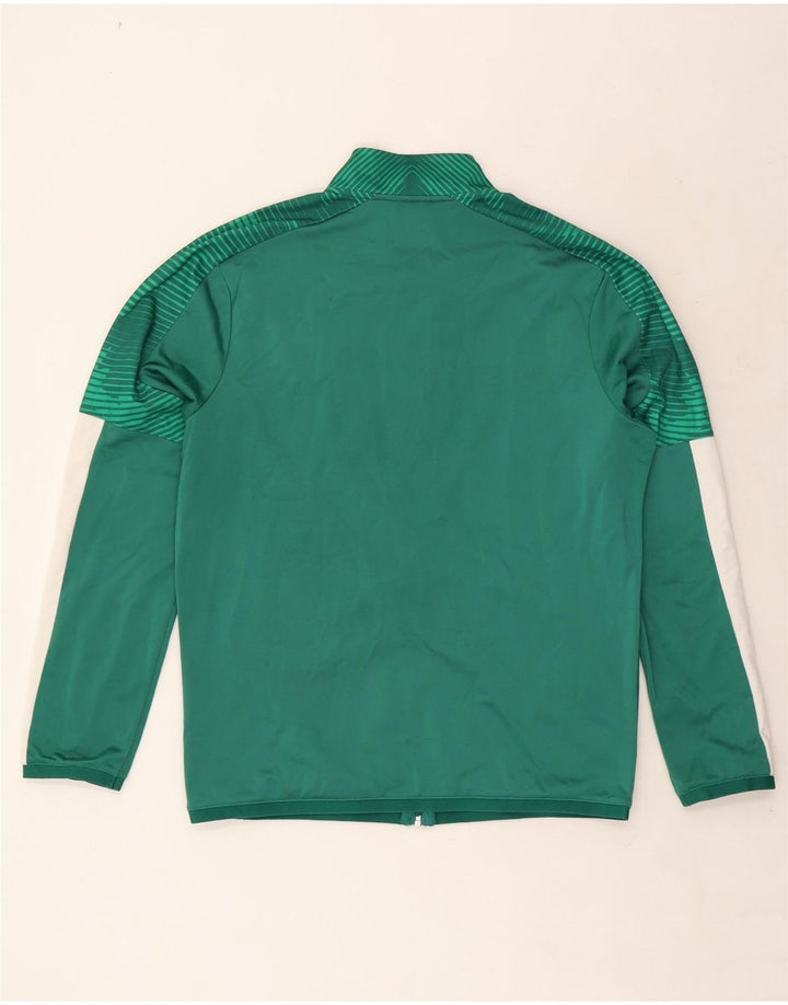 Puma Mens Tracksuit Top Jacket Grande Verde Colorblock Poliéster