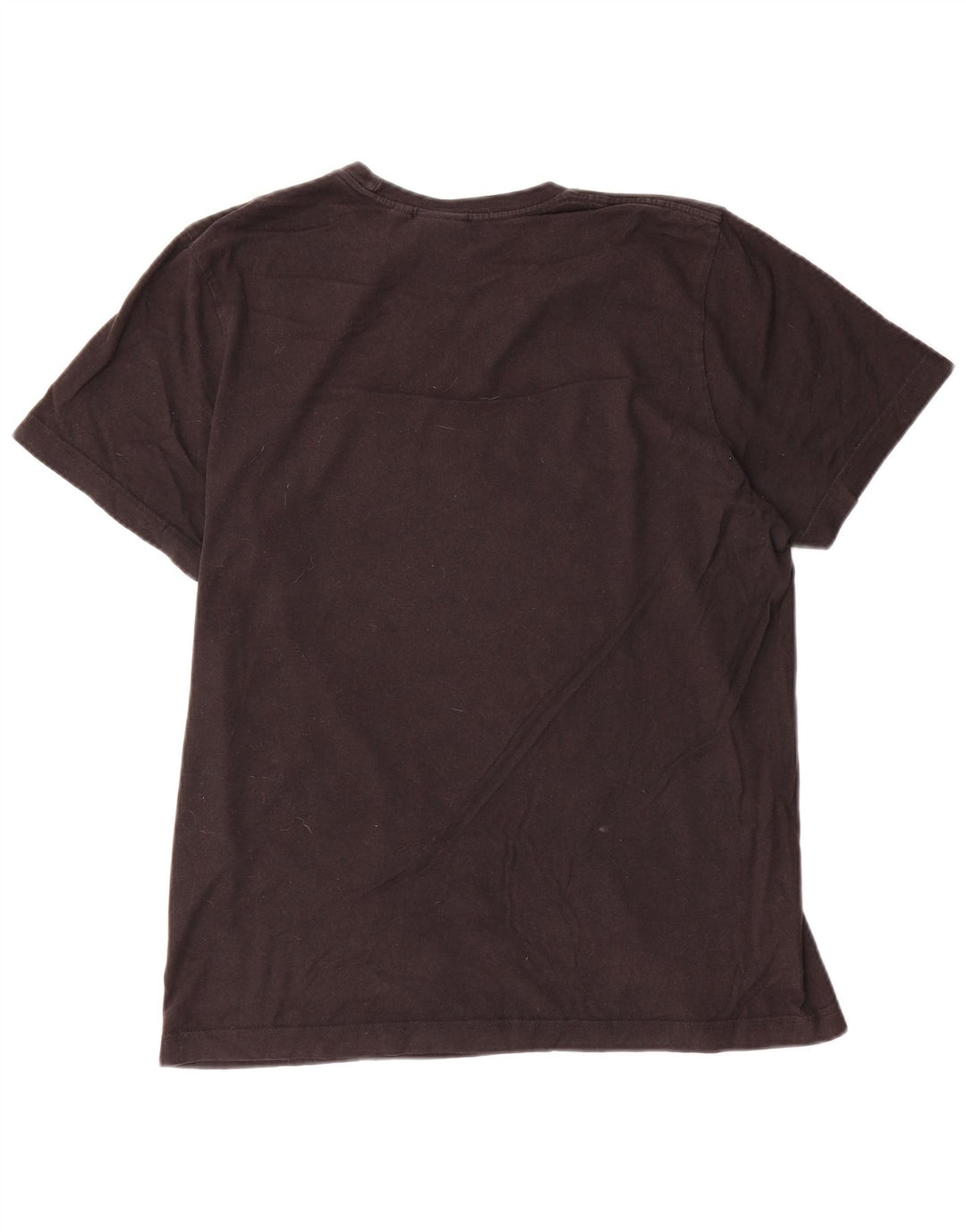 Adidas Mens Graphic T-Shirt Top Médio Algodão Preto