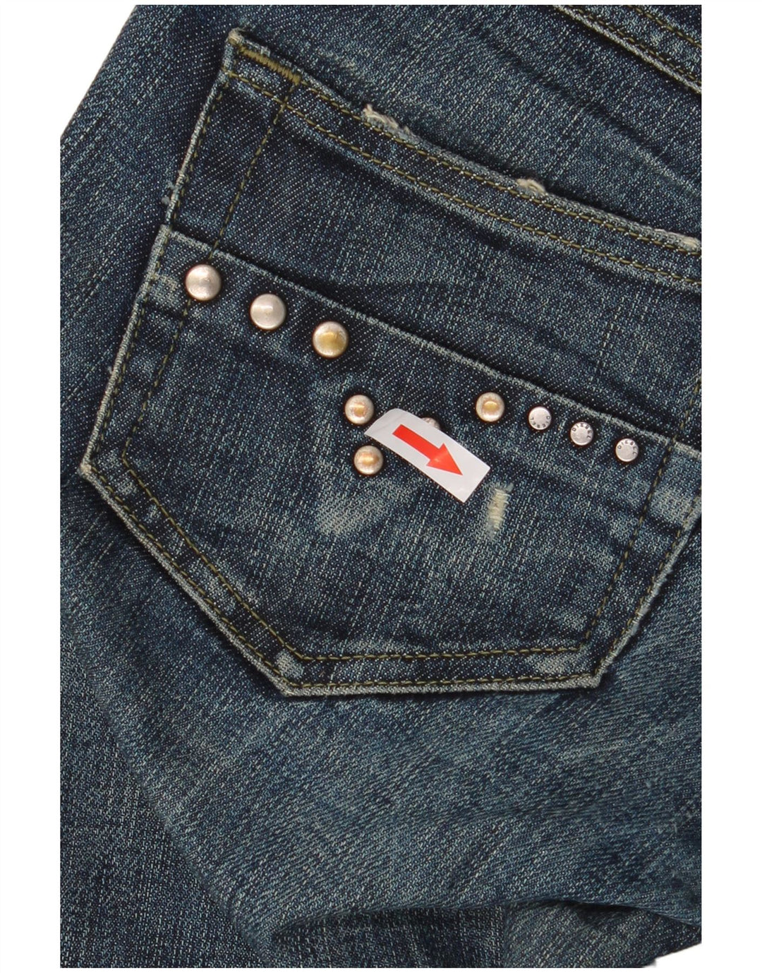 DIESEL Jeans Slim Feminino W28 L32 Azul Marinho Algodão