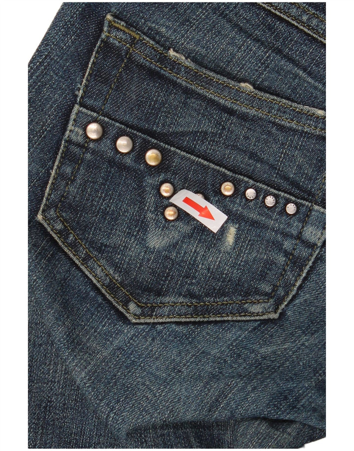 DIESEL Jeans Slim Feminino W28 L32 Azul Marinho Algodão