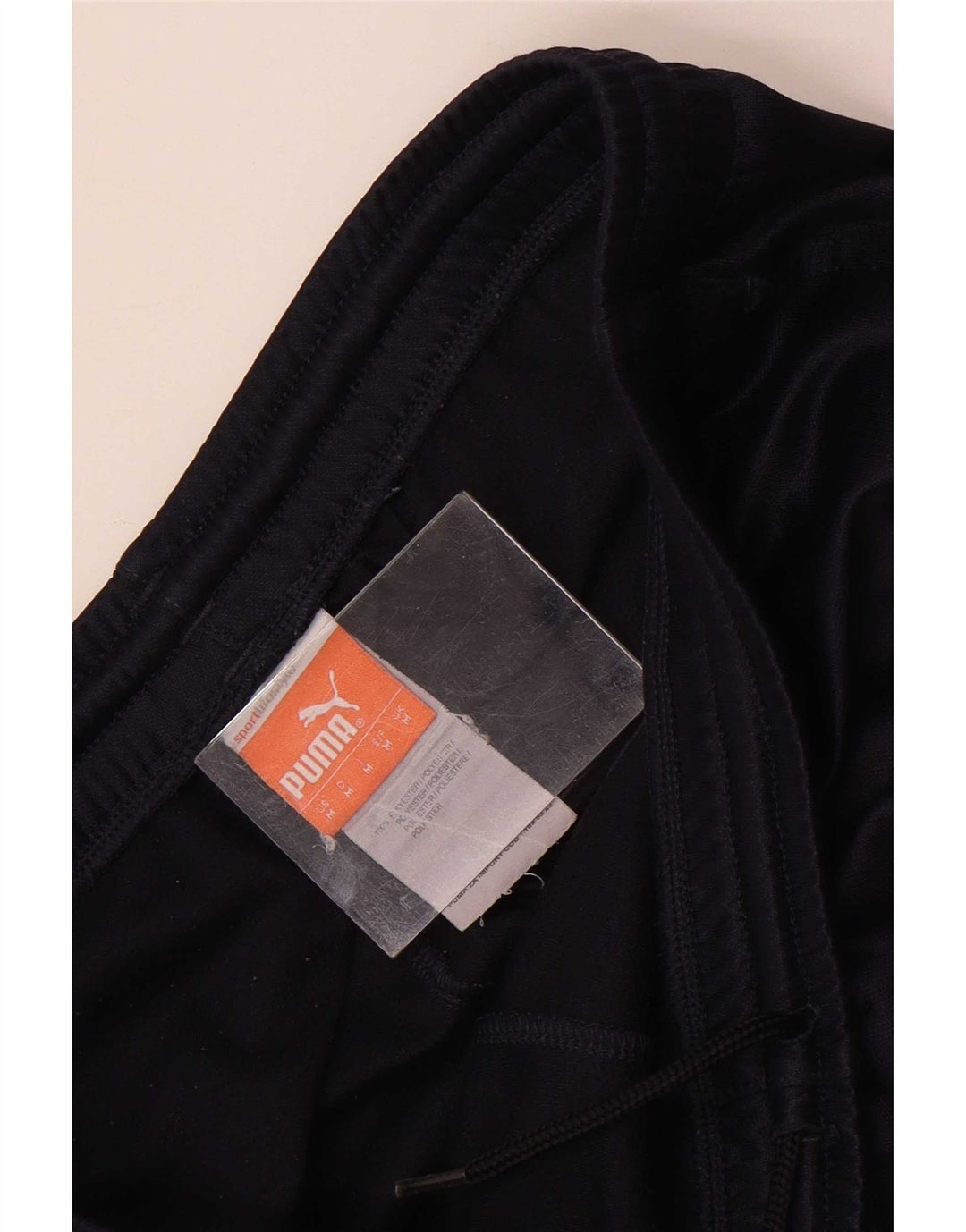 Calça de treino masculina Puma médio azul marinho poliéster