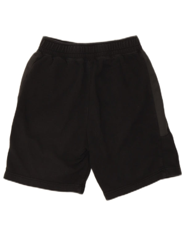 Shorts esportivos gráficos Nike Boys 12-13 anos grandes de algodão preto