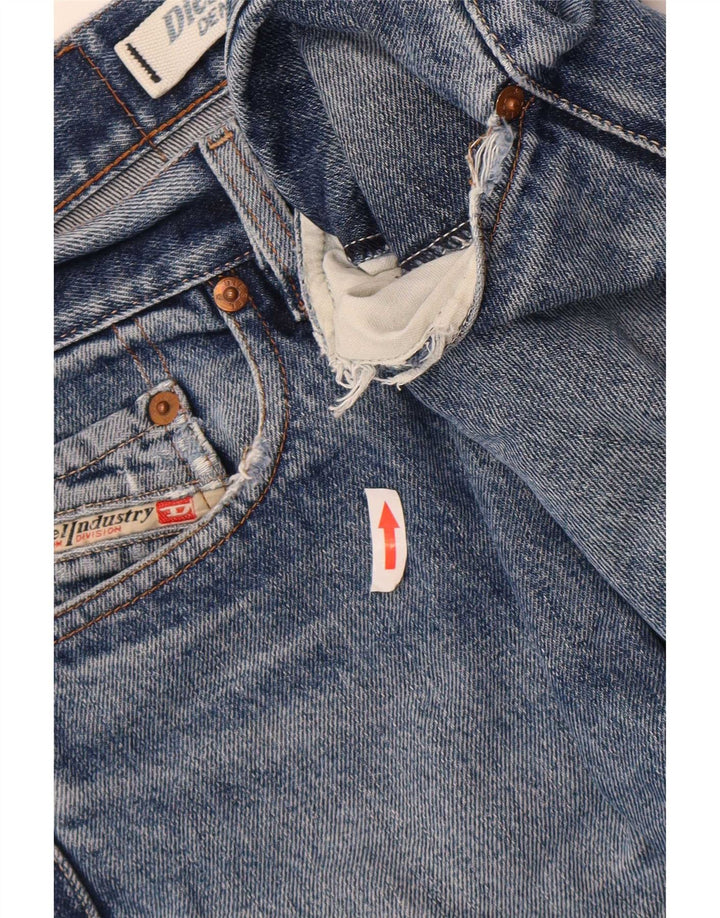 Jeans retos masculinos Diesel W34 L30 algodão azul