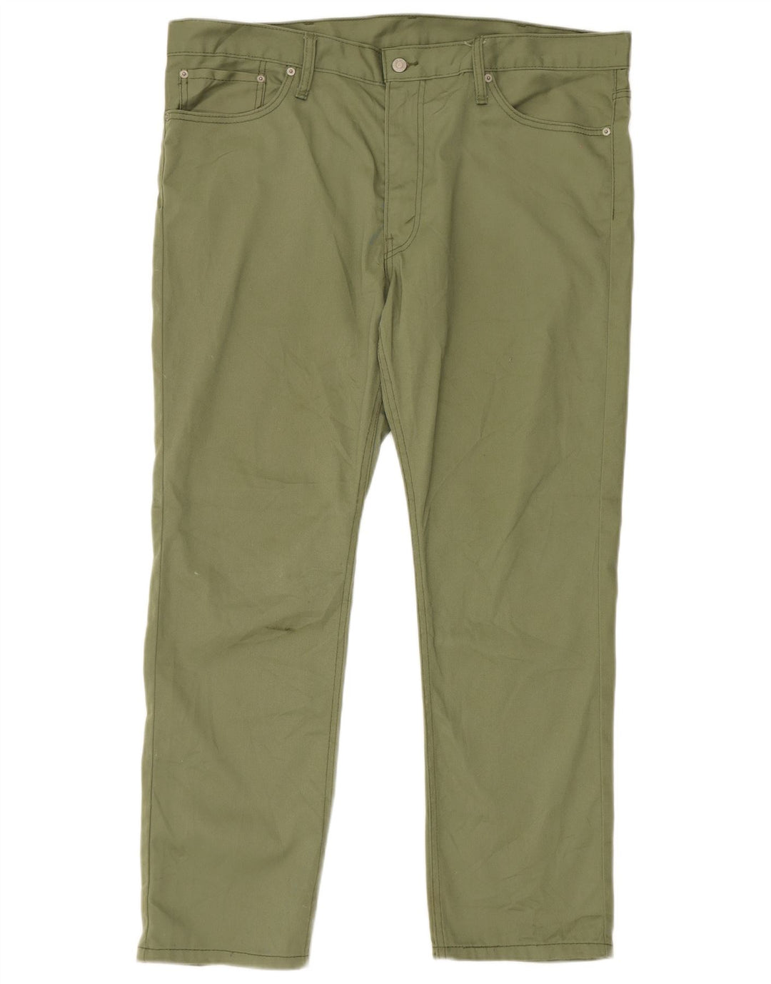 Calça Levi's Masculina 511 Slim Casual W40 L30 Verde Poliéster