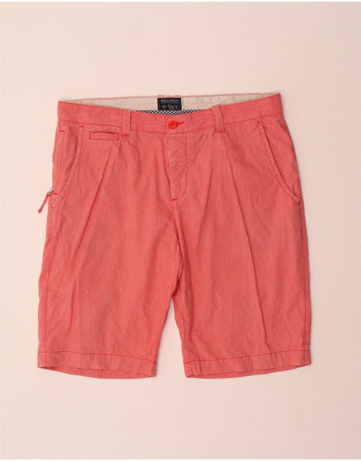 Shorts chino masculino WOOLRICH W38 XL vermelho