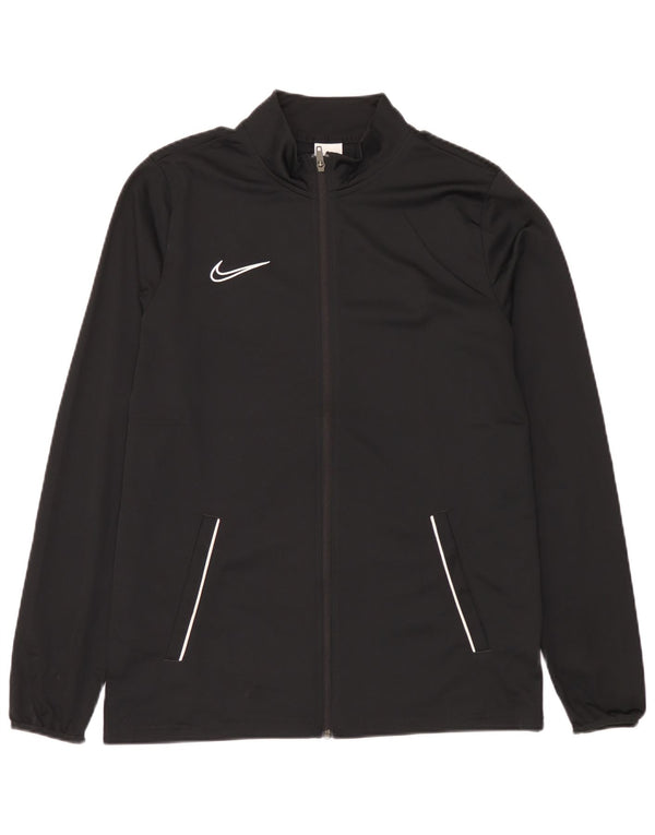 Nike Mens Treino Top Jaqueta Grande Poliéster Preto