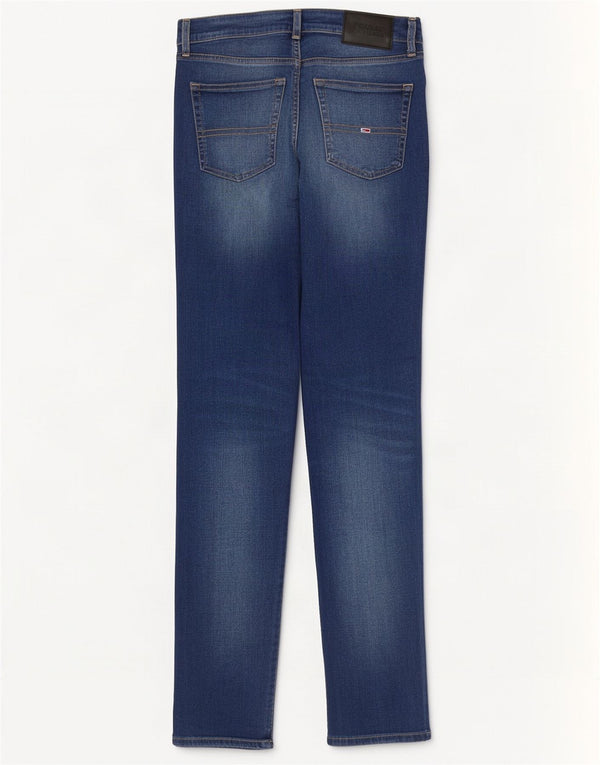 Tommy Hilfiger Masculino Scanton Slim Jeans W29 L32 Azul Algodão