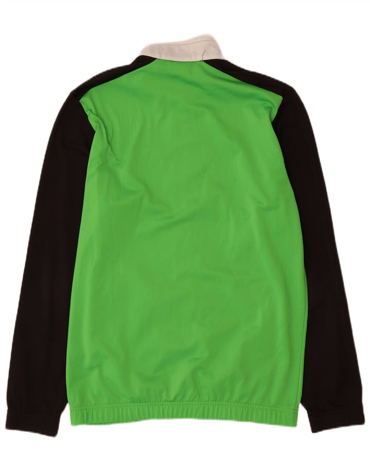 Casaco de treino PUMA Boys 15-16 anos verde colorblock poliéster