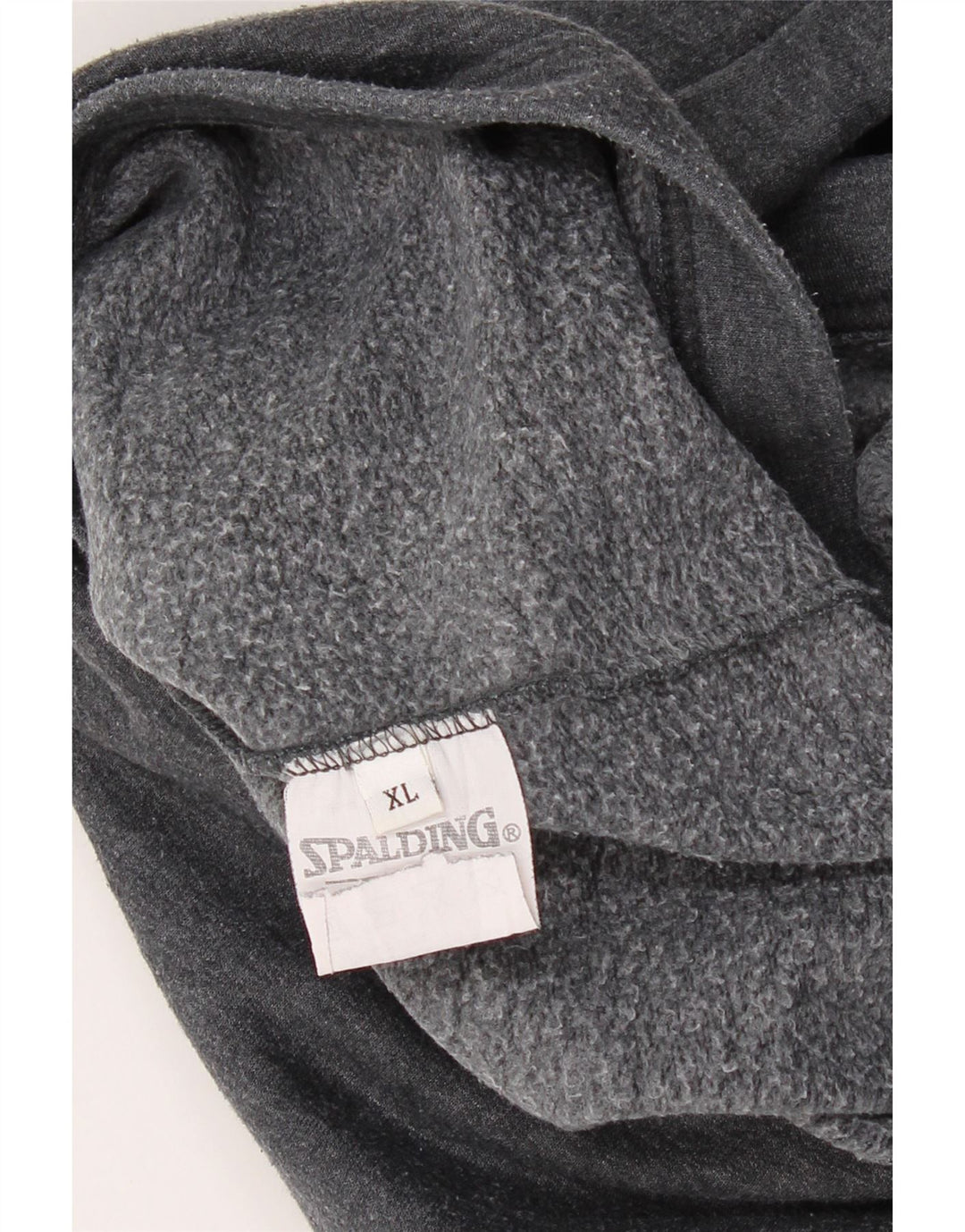SPALDING Mens Sweatshirt Jumper XL Grey Cotton Vintage Spalding and Second-Hand Spalding from Messina Hembry 