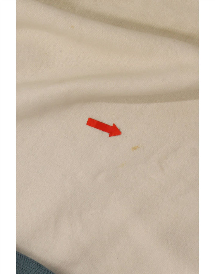 Converse Mens Chuck Taylor Graphic Moletom Jumper 2XL Branco Colorblock