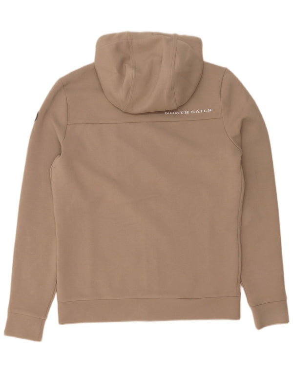 Suéter masculino North Sails com capuz e zíper XS bege