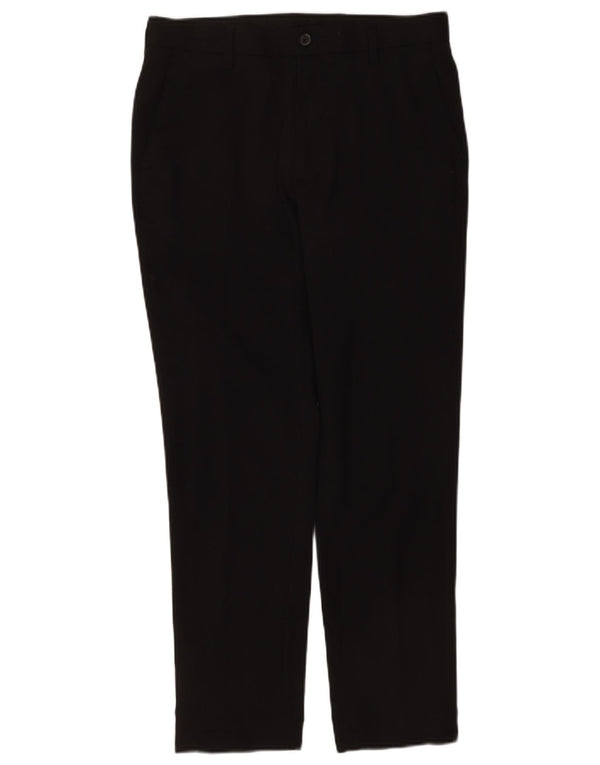 Calça Chino Masculina Slim Fit Marks & Spencer W30 L29 Poliéster Preto