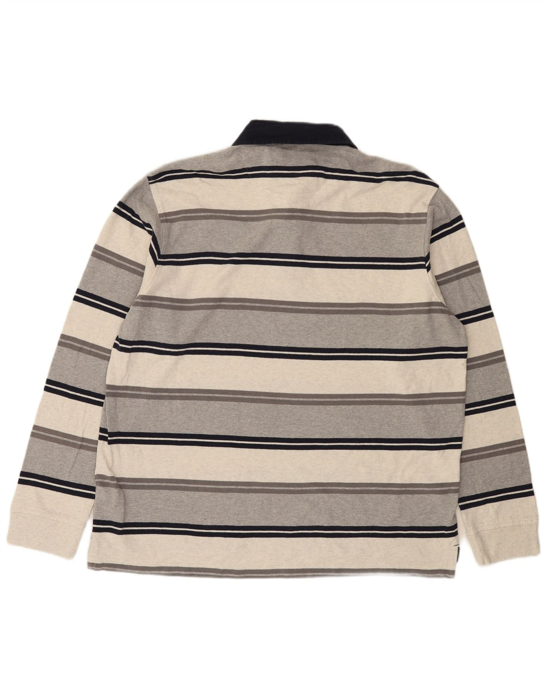 Camisa polo masculina de rugby de manga comprida da Marks & Spencer XL multicolorida