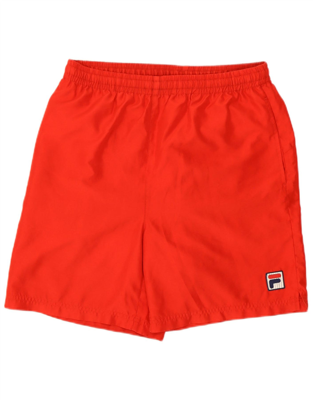 Fila Mens Natação Shorts Médio Vermelho