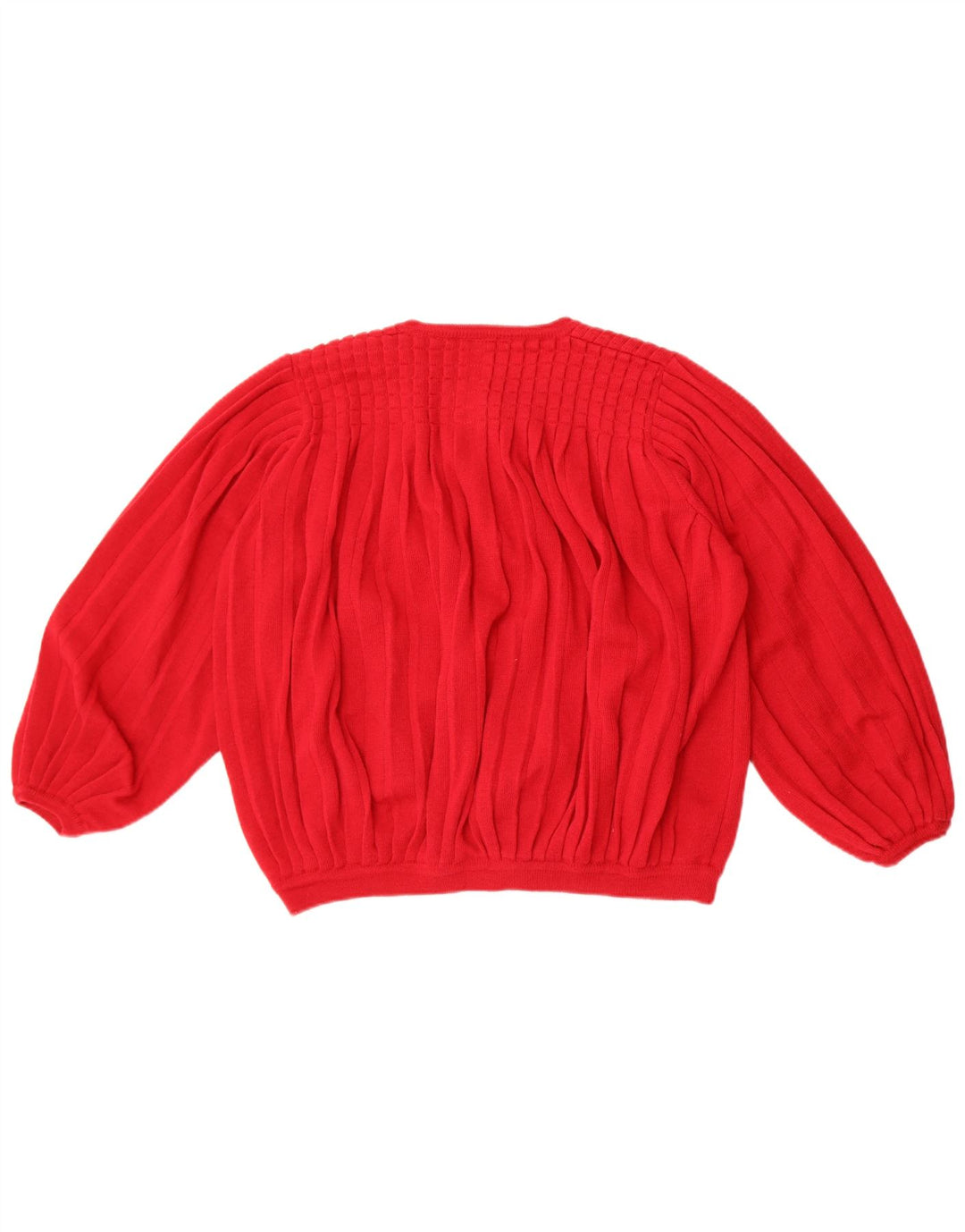 Suéter cardigã feminino oversized The Castle Collection Reino Unido 14 médio vermelho