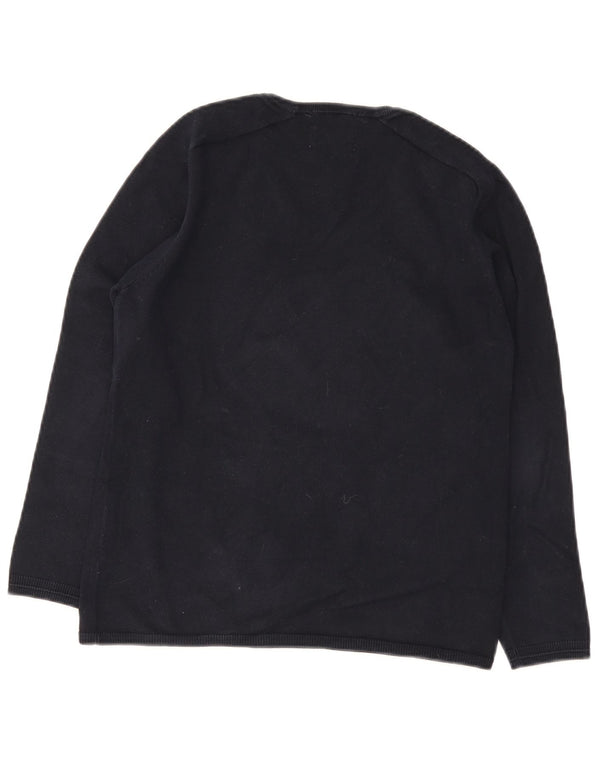 Suéter Zara Boys com decote em V 11-12 anos preto