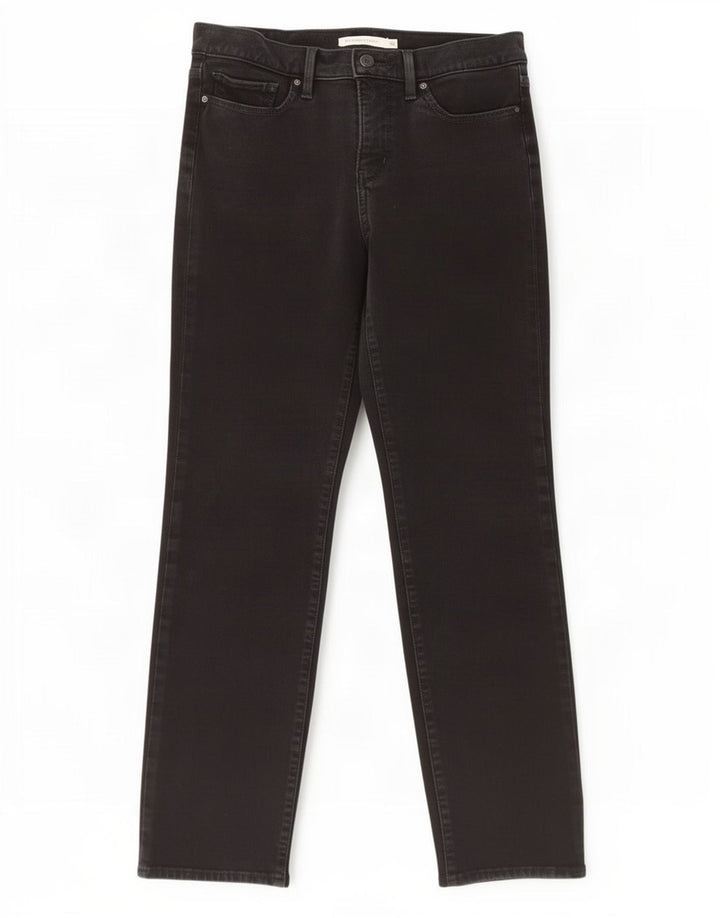 Calça jeans feminina Levi's 314 Shaping Straight W29 L28 preta