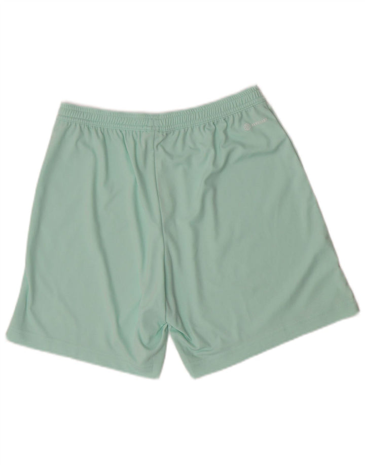 Adidas Mens Sport Shorts Poliéster Verde Médio