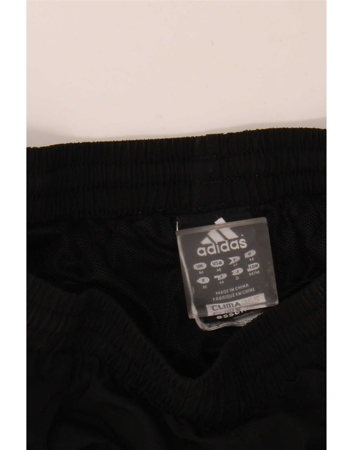 Calças de treino masculinas Adidas Médio Preto Colourblock Poliéster