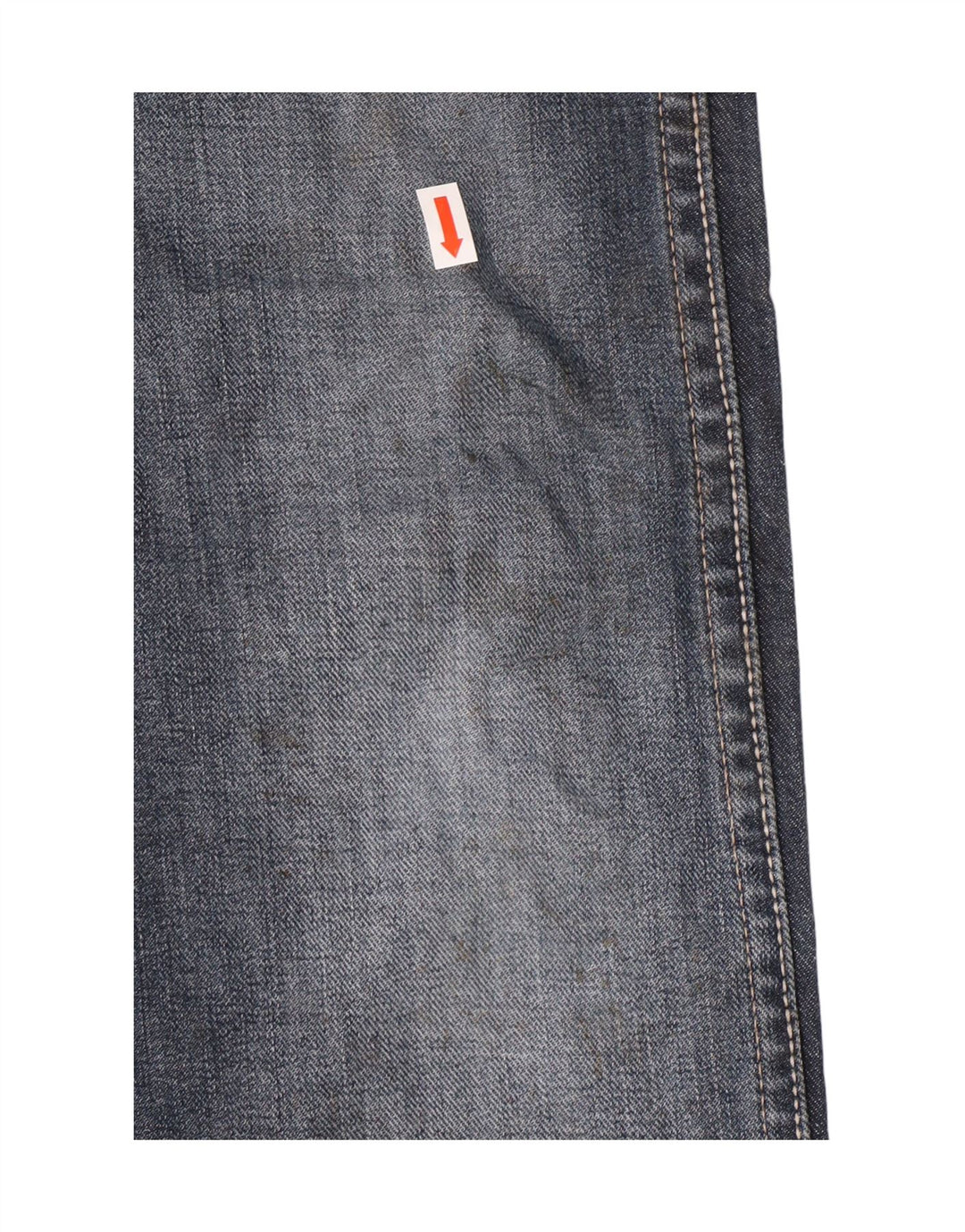 Calça jeans feminina Crank Straight WRANGLER W33 L31 algodão azul