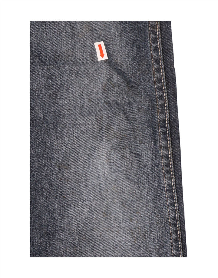 Calça jeans feminina Crank Straight WRANGLER W33 L31 algodão azul