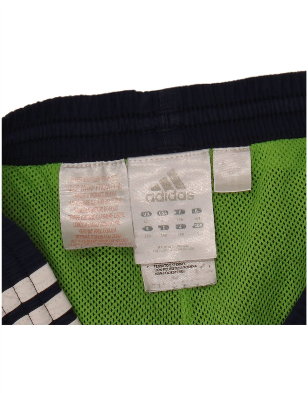 Adidas Masculino Predator Sport Shorts Médio Azul Marinho Colorblock Poliéster
