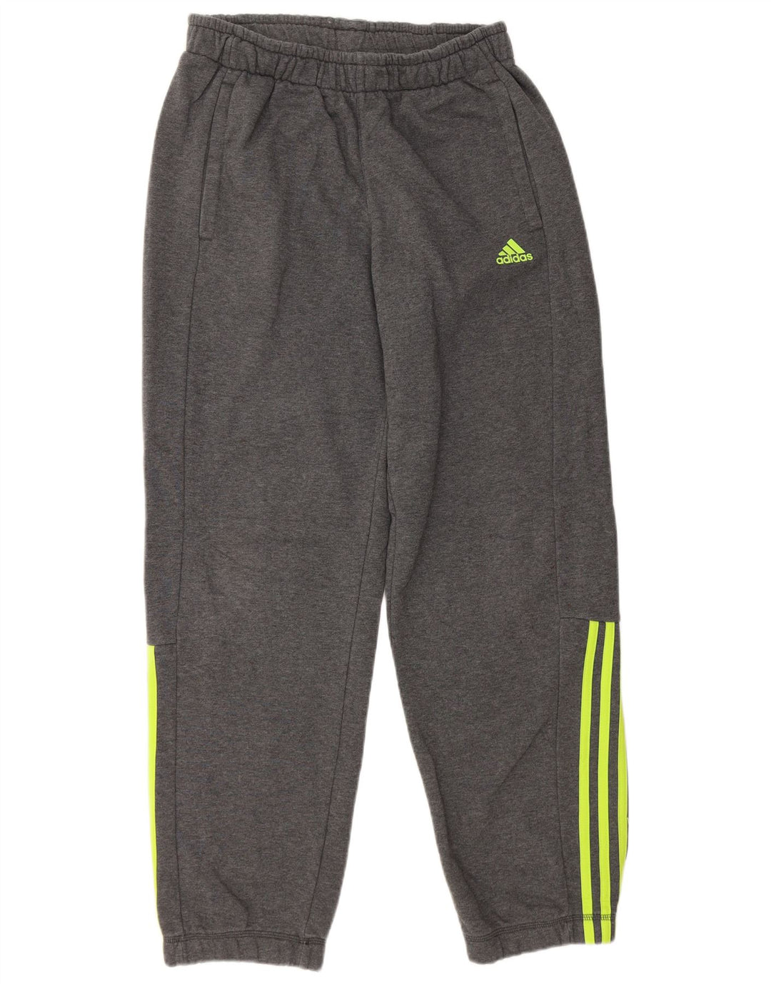ADIDAS Mens Climalite Calças de treino Joggers Médio Algodão Cinza