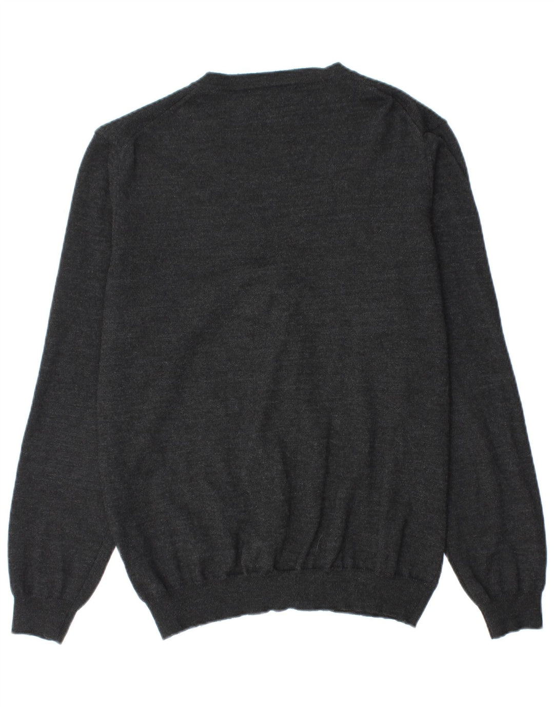 Suéter cardigã masculino Marks & Spencer grande acrílico preto