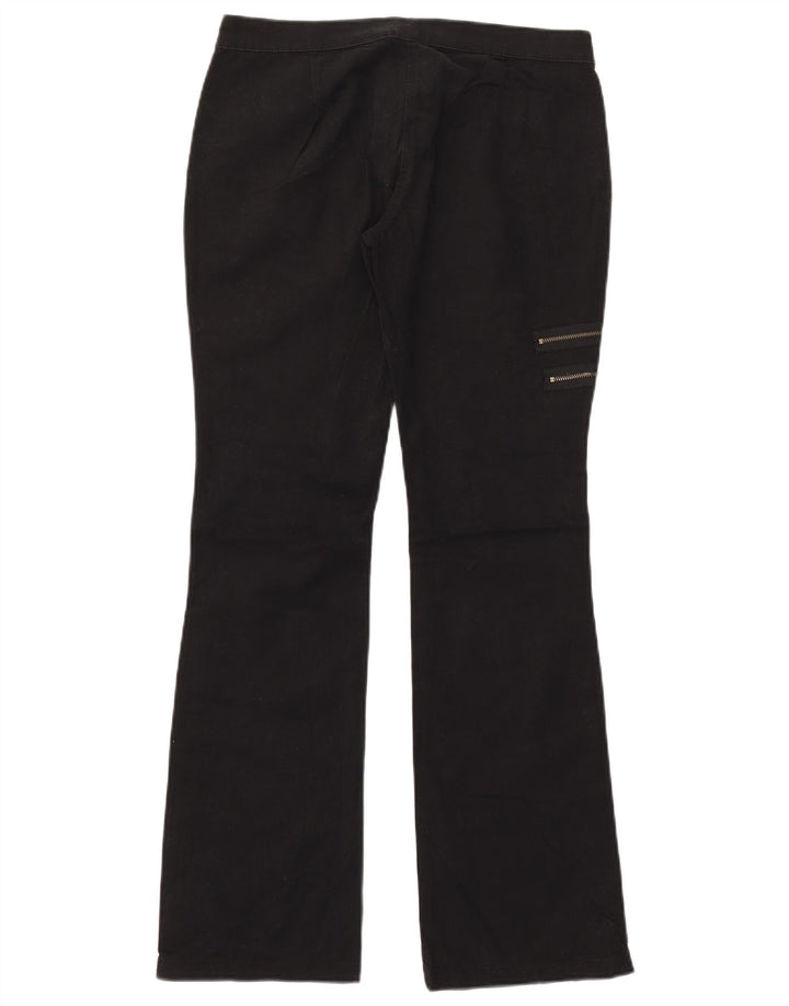 Calça cargo feminina Guess Bootcut W31 L32 algodão preto