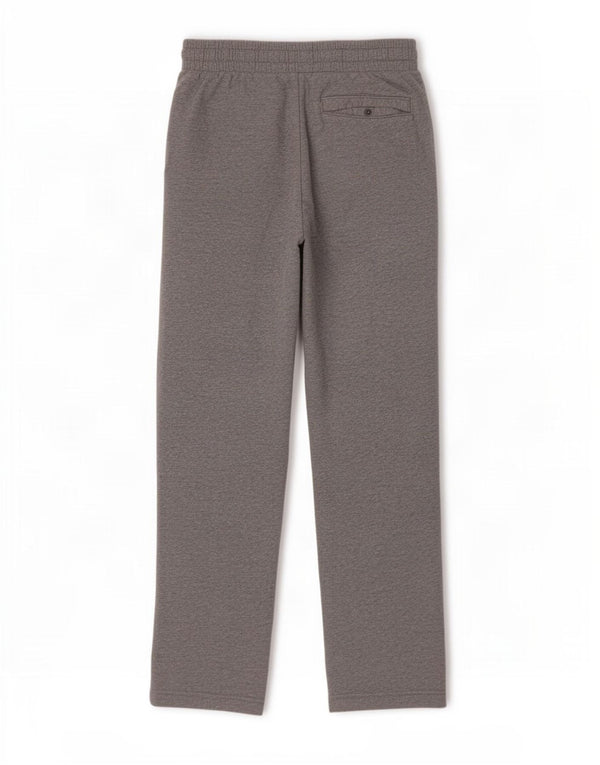 Calça de treino masculina Under Armour pequena cinza manchada de algodão